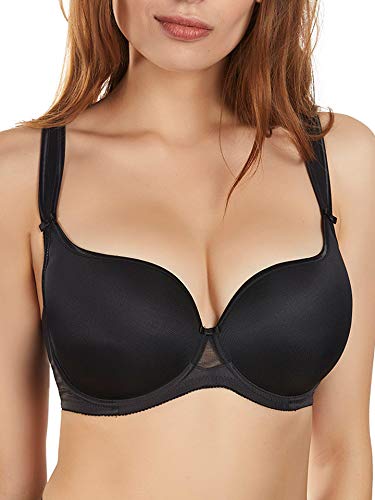 Selmark - 70747-C Sujetador con Aros y con Relleno Copa C Color: Negro Talla: 105C