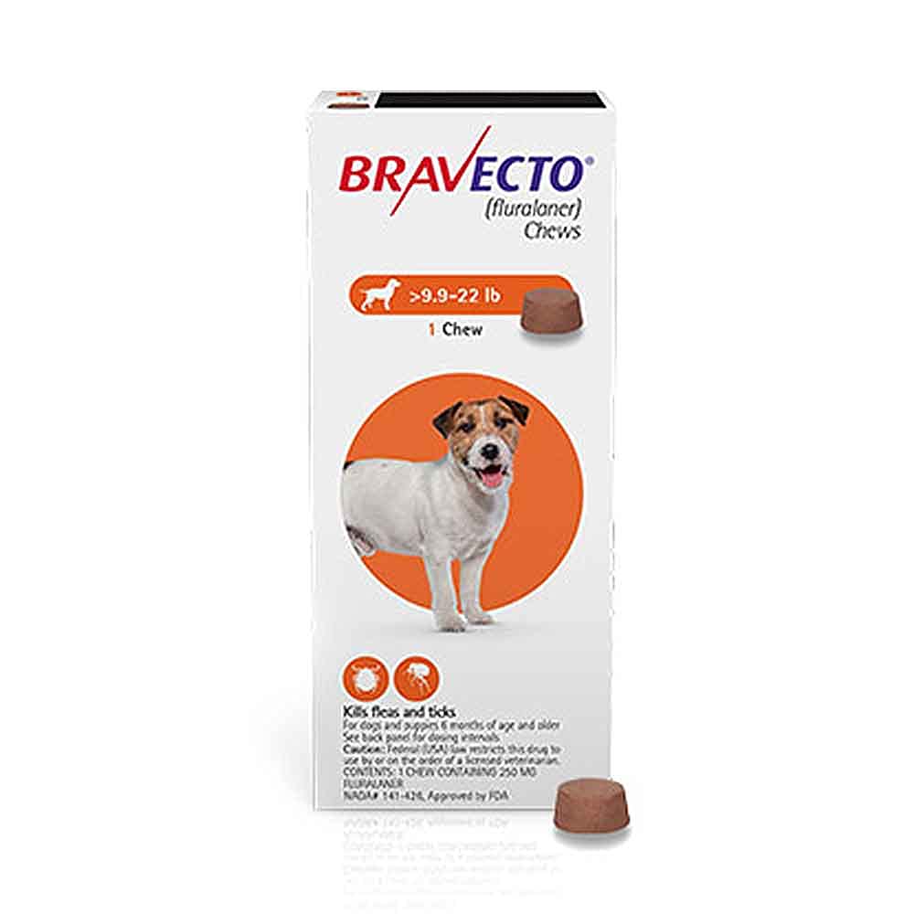 Bravecto Żucia dla psów S (4,5-10 kg)