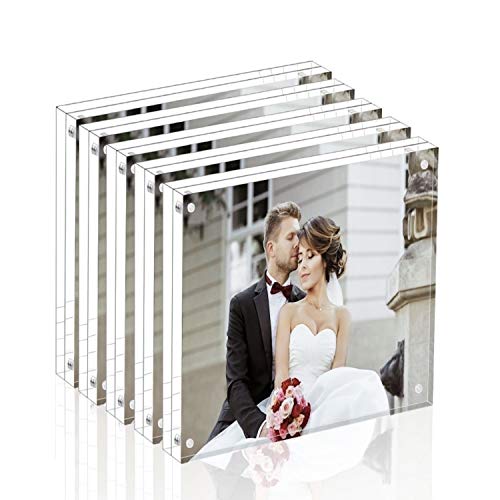 Magicool Premium Acrylic Photo Frame- Magnet Photo Frame -Double Sied