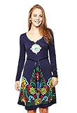 Desigual Kleid Yakara blau 67v20p5 blau S