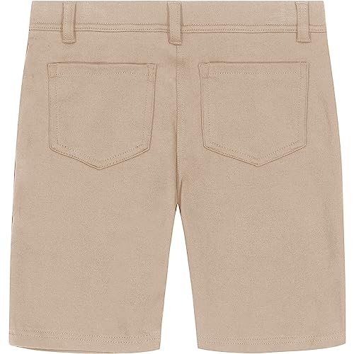 nautica girls39 school uniform bermuda shorts pull-on fit stretchy material functional pockets