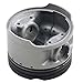 AHL Piston and Piston Rings Pin Clips Kit for SUZUKI DR250 1984-1987/GN250 1985-2001 12111-38201-000 (STD 72mm)