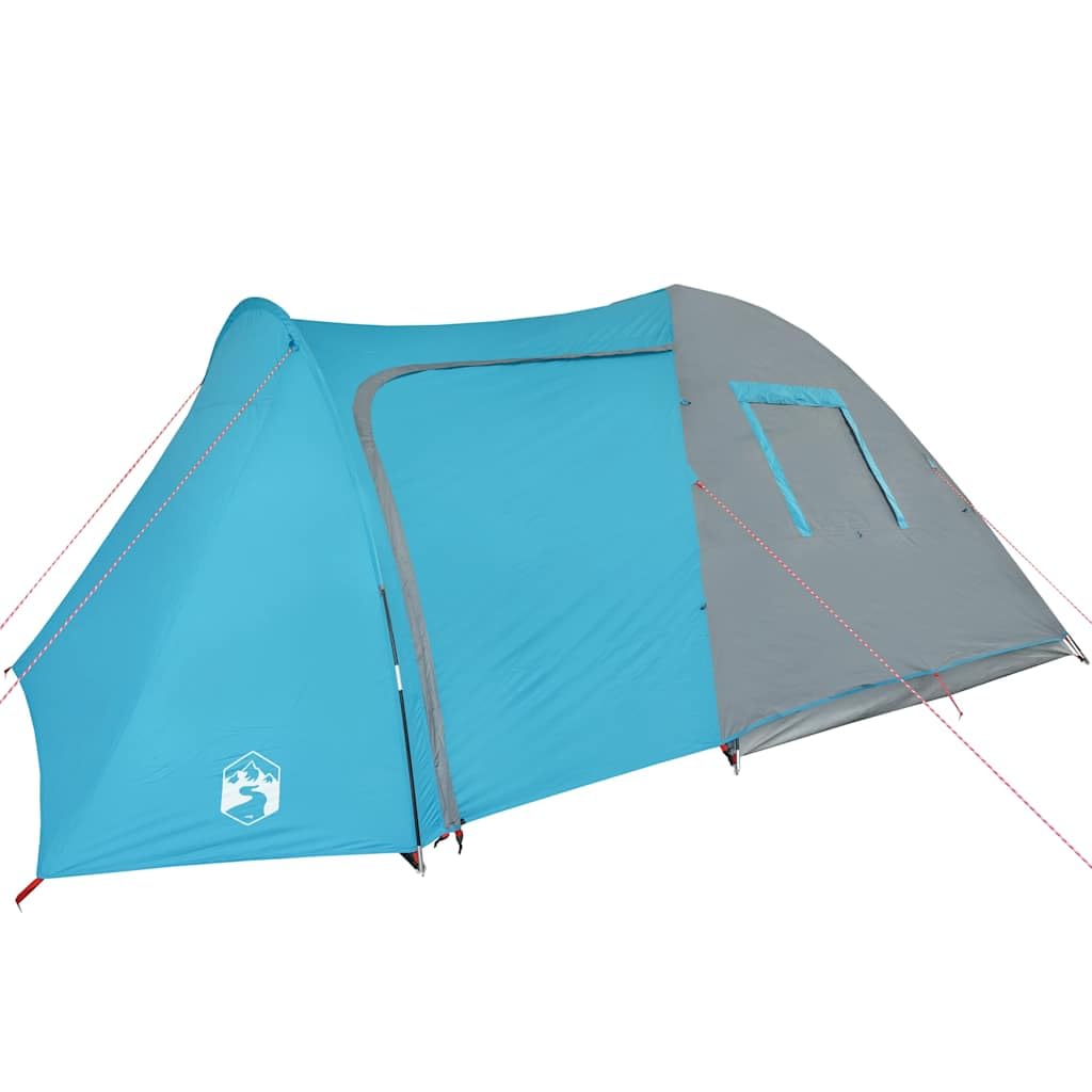 Genérico Tienda de campaña Familiar iglú 6 Personas Impermeable Azul,Deportes,Actividades al Aire Libre,Camping y Senderismo,Tiendas de campaña-94354