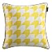 Dekoracyjne Poszewki na Poduszki Poszewka Na Poduszkę Z Nadrukiem Geometrycznym do Dekoracji Wnętrz Sofa do Salonu Biuro 45 X 45 cm (Bez Rdzenia) Żółty