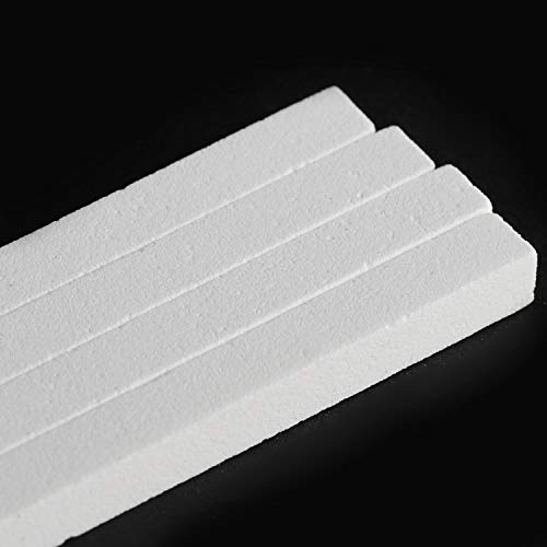 18 Pcs Nail File Pumice Stone Cuticle Pusher Nail Art Pedicure & Manicure Tools (White) #TOP5