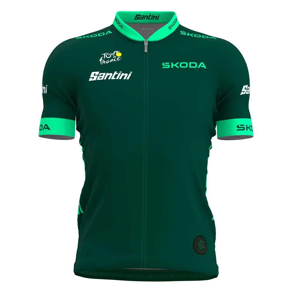 Santini Best Sprinter Jersey - Tour de France Official Jersey Men Green
