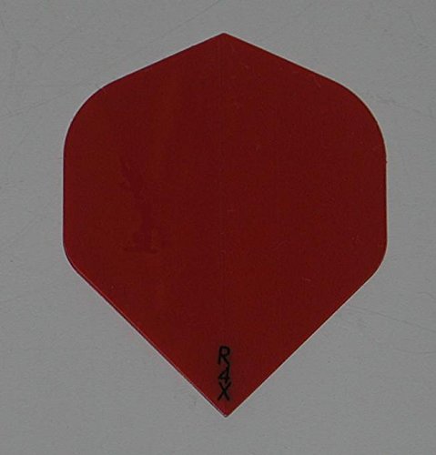 US Darts - 3 Sets (9 Flights) Xtra Tough (100 Micron) Ruthless R4X Standard RED Dart Flights
