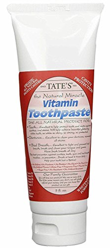 Tate's The Natural Miracle - Vitamin Toothpaste - 5 floz