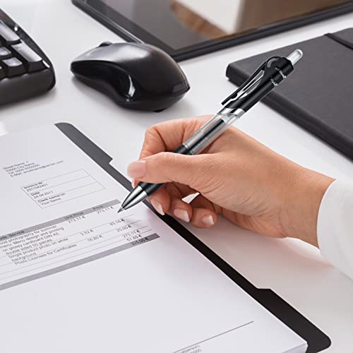 Eeoyu Black Gel Pens, 28 Pack Rollerball Gel Ink Pens For Journal Notebook Writing Office School Supplies #TOP6