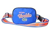 University of Florida Gators Nylon Crossbody Belt Bag–Convenient & Compact Hands-Free 6.5” UF Camera Pouch for Valuables–Great for Games, Graduations & Concerts–NCAA Stadium Security Approved