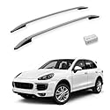 TURTLE kompatibel mit Porsche Cayenne (92A-E2) 2011-2018 Crown Dachreling | GRAU