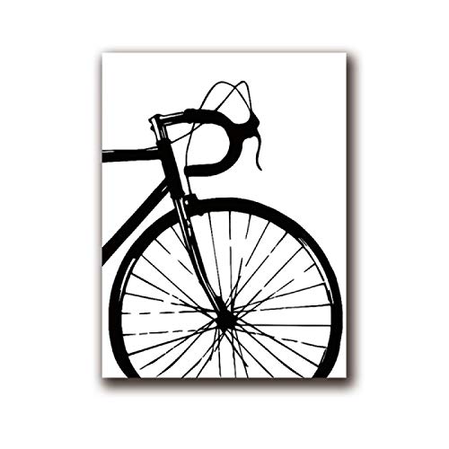 Art cyclisme peinture toile motivation grand format 60x90cm pour décoration de maison - 3