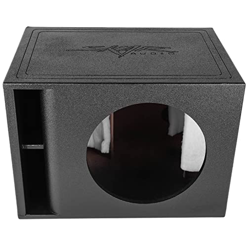 Image of Skar Audio AR1X15V Single 15 inch Universal Fit Armor Coated Ported Subwoofer Box with Kerf Port