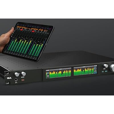 MOTU 16A 32x34 Thunderbolt 4/USB4 audio interface for Mac, Windows and iOS with mixing, effects and networking