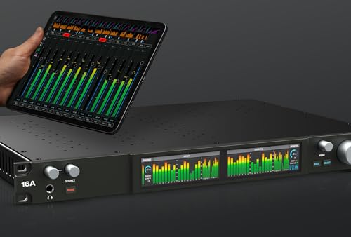 Image of MOTU 16A 32x34 Thunderbolt 4 /USB4 audio interface for Mac, Windows and iOS with mixing, effects and networking