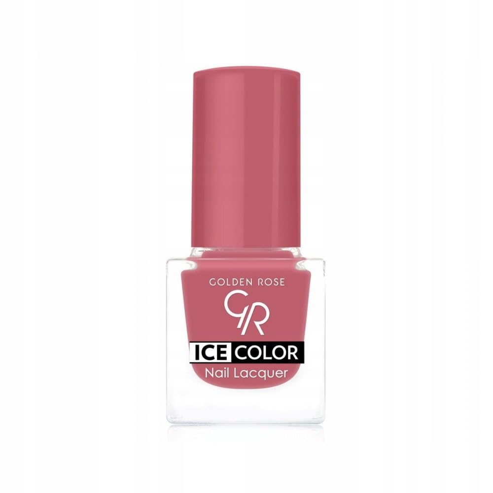 Golden Rose Ice Color Nail Lacquer No: 121 - Parlak Bitişli Mini Oje 6 ml