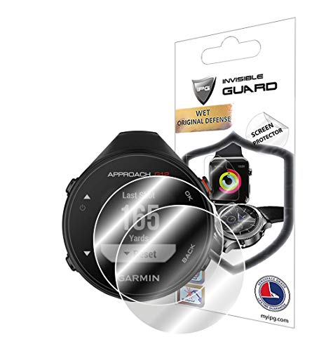 IPG for Garmin Approach G12 Golf GPS Rangefinder Screen Protector (2 Units) Invisible Ultra HD Clear Film Anti Scratch Guard-Smooth/Self-Healing/Bubble -Free for G12