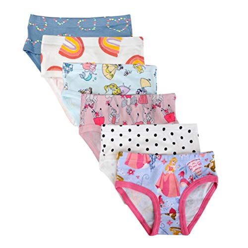 Closecret Kids Series Baby Soft Cotton Panties Little Girls' Assorted Briefs Multipack