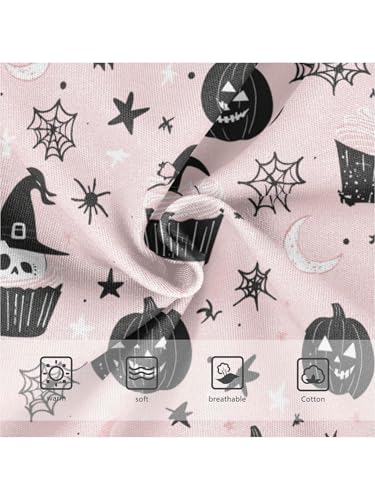 ZZKKO Abstract Wacky Skeleton Pumpkins Girls Underwear Toddler Panties for Girls Comfort Brief Size 2T3