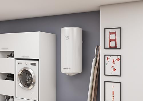 Thermoflow DS 100-68 Warmwasserspeicher druckfest/bis zu 70°C heißes Wasser / 100 Liter Speichervolumen/G 1/2“ Anschluss/für den Fest- und Steckeranschluss