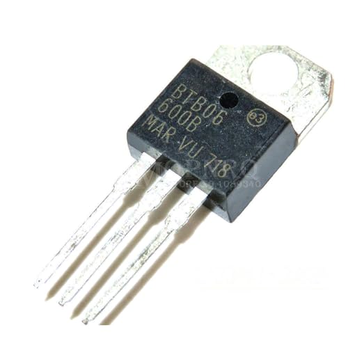 5pcs BTB06-600B BTB06-600B BTB06 Triacs 6 Amp 600 Volt TO-220