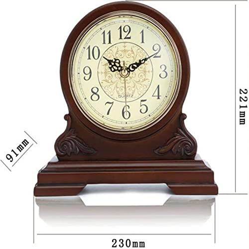 Relógio De Lareira Relógio De Pêndulo Banhado a Cobre Para Sala De Estar Grande Mesa De Estudo Relóg