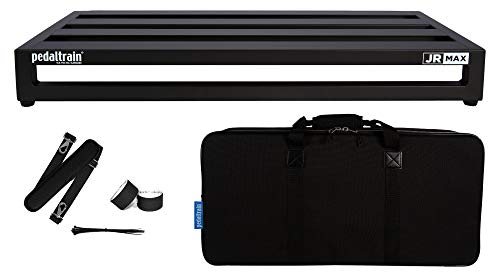Pedaltrain Jr MAX Pedalboard with Soft case-4 Rails-28â€ x 12.5â€ (PT-JMAX-SC)