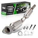 FOMIUZY Katalysator-Kit mit hohem Durchfluss, vorne, direkt passend für Toyota Corolla Matrix Pontiac Vibe 2003 2004 2005 2006 2007 2008, 1,8 l