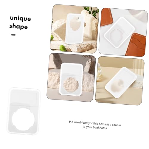 Caja organizadora plástica para monedas 10 piezas miniatura 3