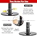 Stripper Pole for Home,Removable 45mm Rotate & Static Dancing Pole Heavy-Duty Steel Poles Dancing Poles, Adjustable Height Professional Grade Excellent for Home Exercise Club Gym(Black)