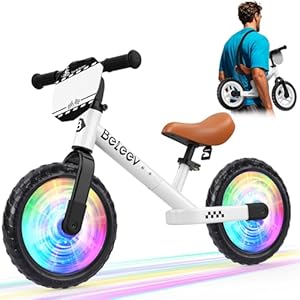 BELEEV C3 Laufrad mit LED Leuchträdern