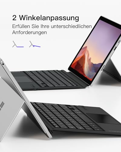 Inateck Tastatur kompatibel für Surface Pro 7,mit Touchpad – Ansicht 6