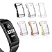 YiJYi Compatible with Charge 3 Screen Protector, Soft Slim Full-Around Protective Charge 3 Case Cover for Charge 3 and Charge 3 SE(6 Pack New)