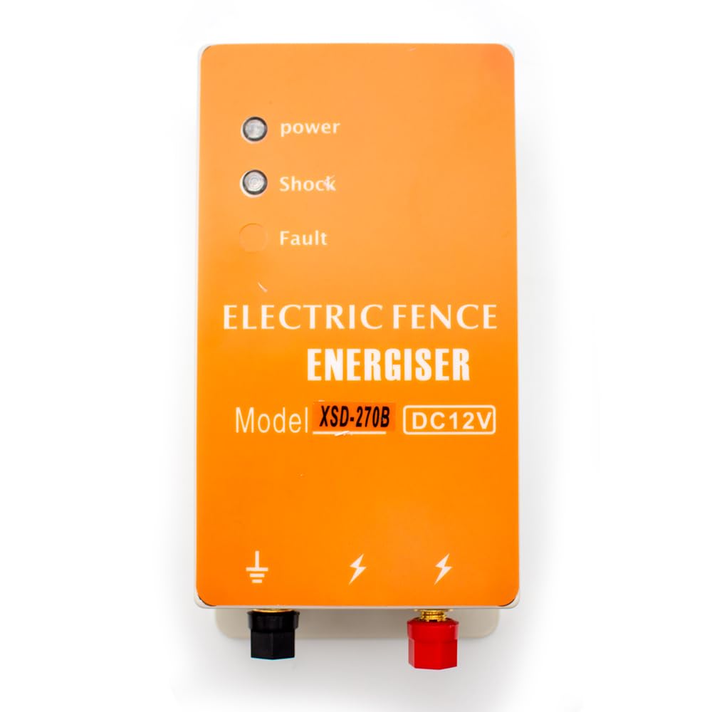 DC 12V Cargador de Valla Eléctrica Solar, Controlador de Energía para Rancho, Animal, Mapache, Perro, Oveja, Caballo, Ganado, Granja Avícola, Valla Eléctrica