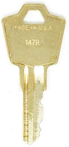 HON 147R Replacement Keys: 2 Keys