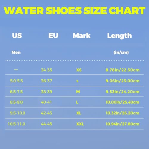 1 Pair Unisex Quick-Dry Aqua Socks - Barefoot Water Shoes with Anti-Slip Sole for Beach/Yoga/Surfing, Lightweight Swim Shoes2