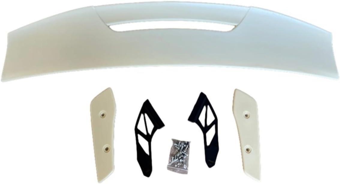 Universal Sedan Cars 125cm Fit Mostly Vehicle MAD Style Racing Rear Trunk Lip Spoiler Wing Tuning Accessories Body Kit Styling(Unpainted)