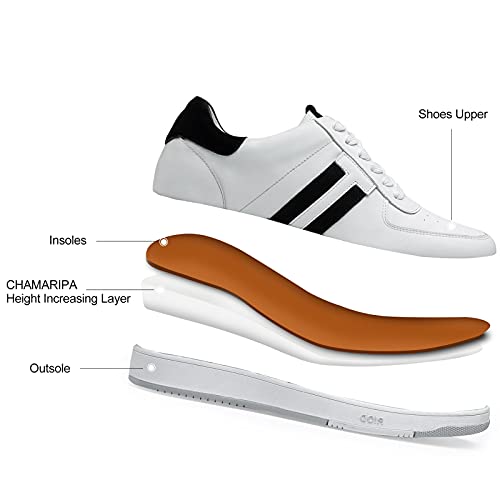 Image of CHAMARIPA Men's Invisible Height Increasing Sneakers