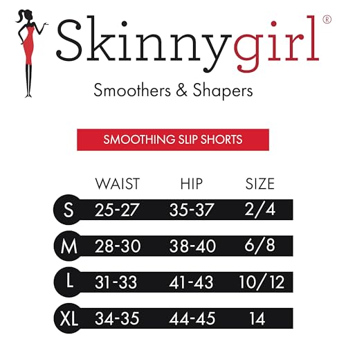 Image of Skinnygirl Women's Mid-Length Seamless Slip Shorts, Multipack