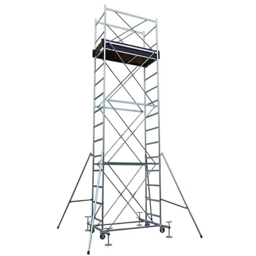 Trabattello base 160x80 cm altezza lavoro mt. 6,70 Completo | Modello FULL