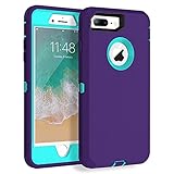 MXx iPhone 6S Plus Case [Soft Luxury] TPU/Pc Case with Crystal Clear Back Panel for Men and Women Ultra Slim Bumper Cover Cases Frame for Apple iPhone 6 Plus, iPhone 6S Plus- HD Clear