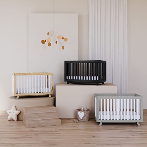 Image of Storkcraft Beckett 3-in-1 Convertible Crib, White and Natural