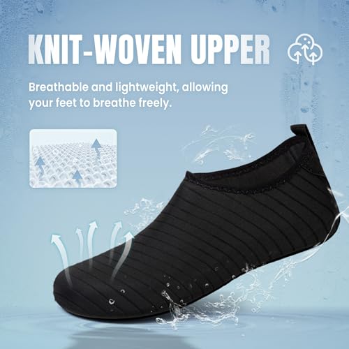 Image of IceUnicorn Water Shoes Men Women Beach Swim Aqua Barefoot Socks Pool Quick Dry Yoga