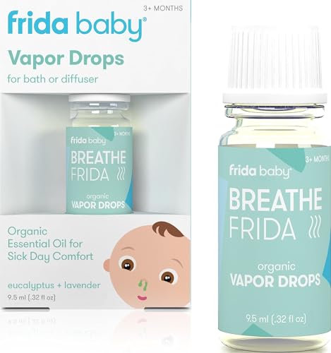 Image of Frida Baby | Eucalyptus & Lavender Essential Oil for Bath or Diffuser| Ideal for Children and Adults| 1 pc 10ml, 10ml, 1