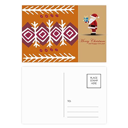 Cartes postales civilisation antique et Père Noël avec fléchettes mexicaines en lot de 20