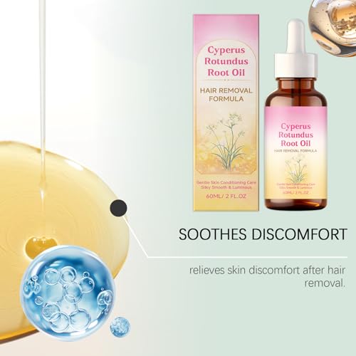 WestShiny Cyperus Rotundus Oil, Cyperus Rotundus Oil for Hair Removal, Deeply Moisturizing & Pore-Shrinking for Women and Men, 2.02 fl oz (60 ml) — view 4