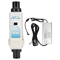 HONG111 Salt Chlorine Generator, EC20 20G/H SPA Chlorine Generator Electrolyzer Swimming Pool Salt Chlorination System for Pools, Spa Pools, Defult, default