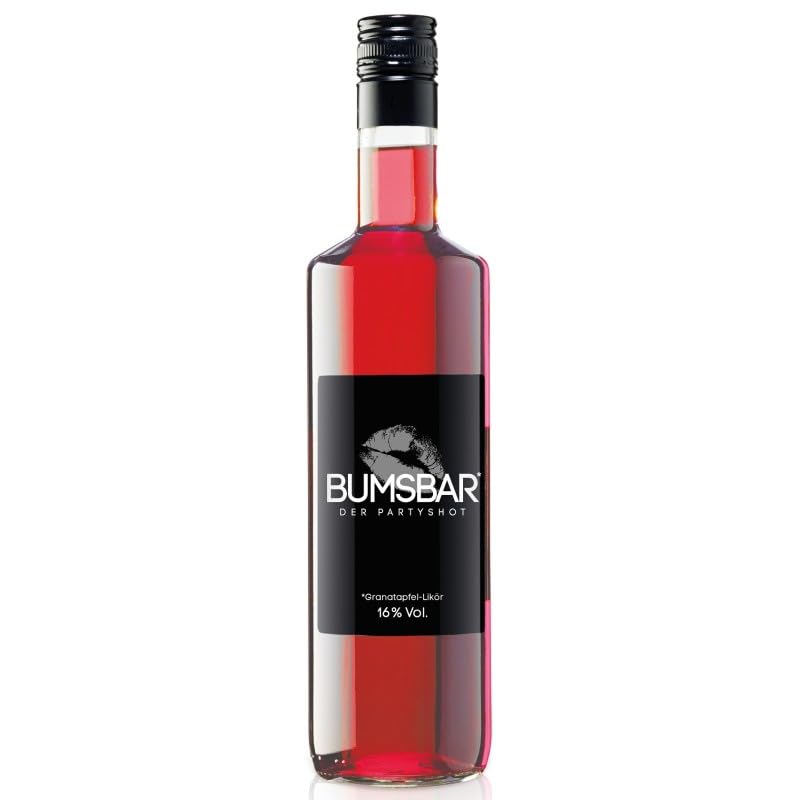 BUMSBAR Granatapfellikör - 17% Vol. 0 7 Liter