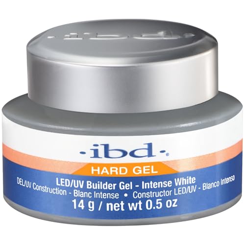 Ibd Hard Gel Led/UV Gel, for Nails & Sculpting, for Nail Extensions, Salon & At-Home Use, 8 Oz