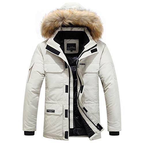 MEYOCEYO Chaqueta Invierno Hombre Abrigo Invierno Casual Chaquetas Cálido Chaqueta Parka con...